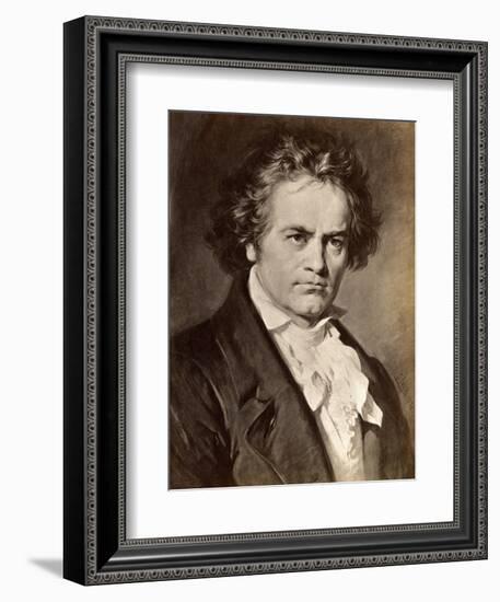 Ludwig Van Beethoven-null-Framed Giclee Print