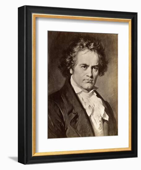 Ludwig Van Beethoven-null-Framed Giclee Print