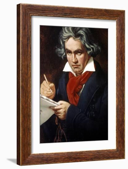 Ludwig Van Beethoven-Joseph Karl Stieler-Framed Giclee Print