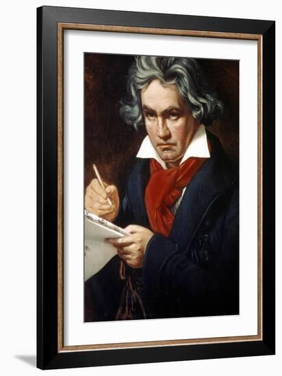 Ludwig Van Beethoven-Joseph Karl Stieler-Framed Giclee Print