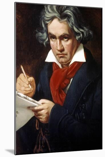 Ludwig Van Beethoven-Joseph Karl Stieler-Mounted Giclee Print