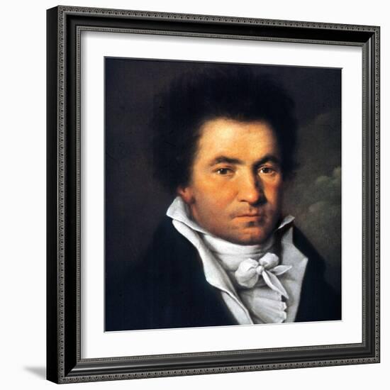 Ludwig Van Beethoven-Joseph Willibrord Mahler-Framed Giclee Print