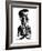 Ludwig Wittgenstein, Caricature-Gary Gastrolab-Framed Photographic Print