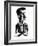 Ludwig Wittgenstein, Caricature-Gary Gastrolab-Framed Photographic Print