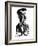 Ludwig Wittgenstein, Caricature-Gary Gastrolab-Framed Photographic Print