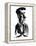 Ludwig Wittgenstein, Caricature-Gary Gastrolab-Framed Premier Image Canvas