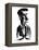 Ludwig Wittgenstein, Caricature-Gary Gastrolab-Framed Premier Image Canvas