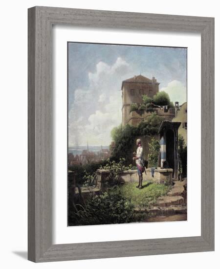 Lug Ins Land-Carl Spitzweg-Framed Giclee Print