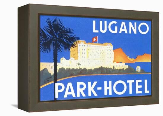 Lugano Park Hotel-null-Framed Stretched Canvas