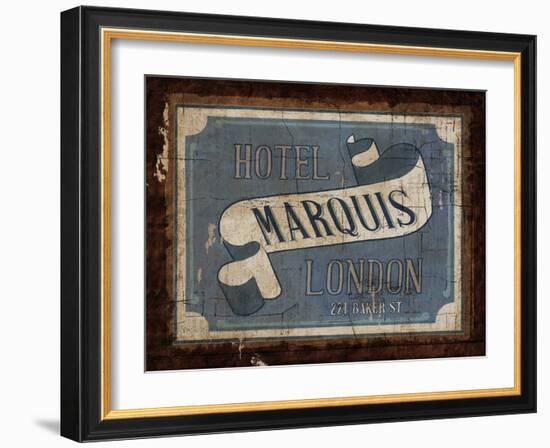 Luggage Label II-Marco Fabiano-Framed Art Print