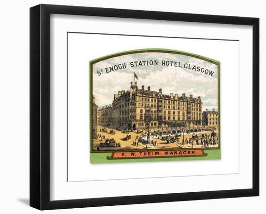 Luggage Label-null-Framed Giclee Print