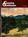 "Country Landscape," Country Gentleman Cover, August 1, 1946-Luigi Lucioni-Giclee Print