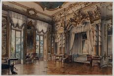Bedroom of Tsar Alexander I in the Alexander Palace, Tsarskoye Selo, 1855-Luigi Premazzi-Framed Giclee Print