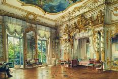 Bedroom of Tsar Alexander I in the Alexander Palace, Tsarskoye Selo, 1855-Luigi Premazzi-Giclee Print