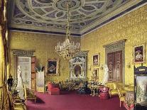 Bedroom of Tsar Alexander I in the Alexander Palace, Tsarskoye Selo, 1855-Luigi Premazzi-Giclee Print