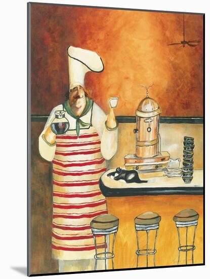 Luigi with Latte-Jennifer Garant-Mounted Giclee Print