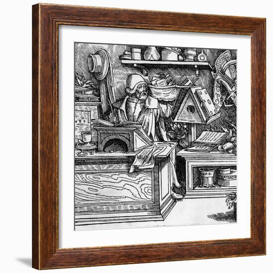 Luis de Avila Y Zuniga-Hans Burgkmair-Framed Art Print