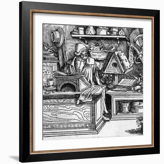 Luis de Avila Y Zuniga-Hans Burgkmair-Framed Art Print