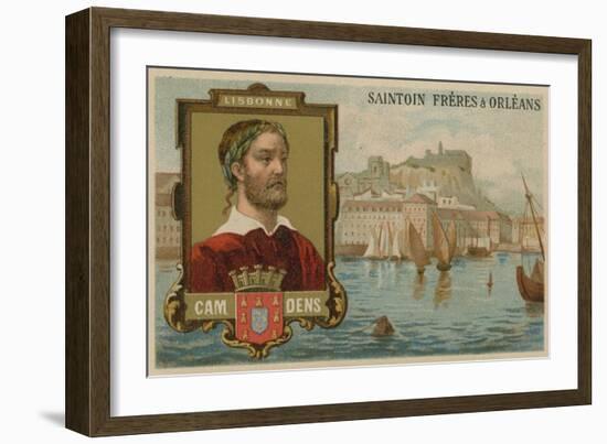 Luis De Camoes, Portuguese Poet-null-Framed Giclee Print
