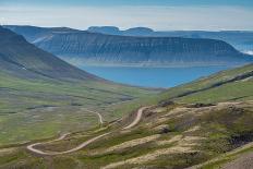 On the Road in the West Fjords of Iceland-Luis Leamus-Photographic Print