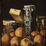 Still Life with Oranges, Jars, and Boxes of Sweets-Luis Meléndez-Giclee Print