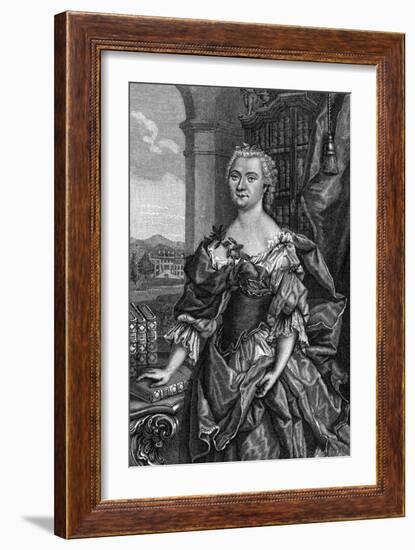 Luise Adelgund Gottsched-E G Hausmann-Framed Art Print