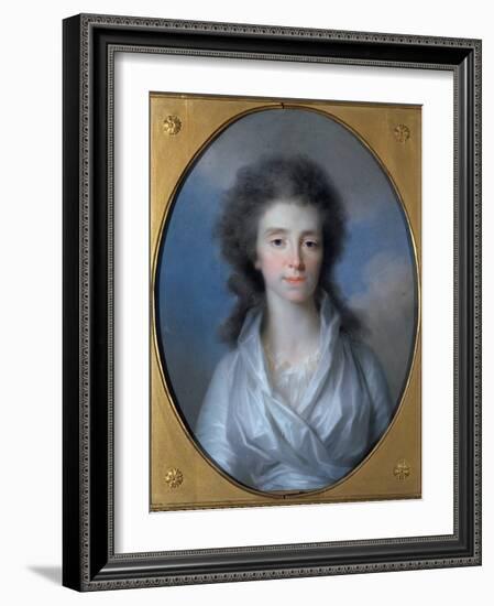 Luise, Grand Duchess of Sachsen-Weimar-Eisenach-Johann Philipp Bach-Framed Giclee Print