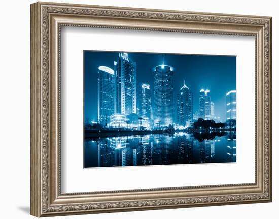 Lujiazui Finance Ctr. Shanghai-null-Framed Art Print