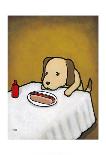 Revenge Is a Dish (Pig)-Luke Chueh-Framed Art Print