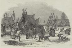 Frost Fair on the Thames, in 1814-Luke Clennell-Framed Giclee Print