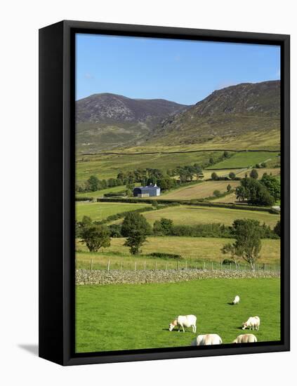 Luke's Mountain, Mourne Mountains, County Down, Ulster, Northern Ireland, United Kingdom, Europe-Jeremy Lightfoot-Framed Premier Image Canvas