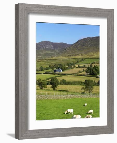 Luke's Mountain, Mourne Mountains, County Down, Ulster, Northern Ireland, United Kingdom, Europe-Jeremy Lightfoot-Framed Photographic Print