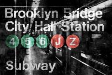 NYC Subway Station II-Luke Wilson-Giclee Print