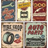 Retro Food Cans Collection-Lukeruk-Art Print