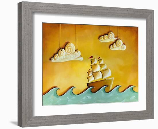 Lullaby Bay-Cindy Thornton-Framed Art Print