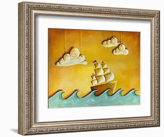 Lullaby Bay-Cindy Thornton-Framed Art Print