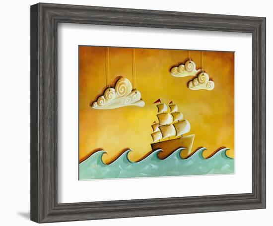 Lullaby Bay-Cindy Thornton-Framed Art Print