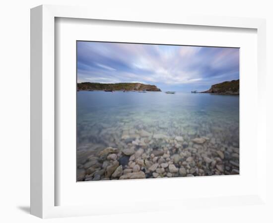 Lulworth Cove, Perfect Horseshoe-Shaped Bay, UNESCO World Heritage Site, Dorset, England-Neale Clarke-Framed Photographic Print