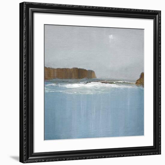 Lulworth Cove-Caroline Gold-Framed Art Print