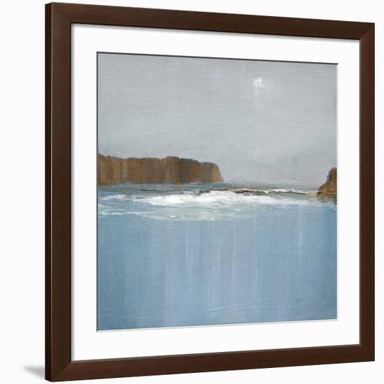 Lulworth Cove-Caroline Gold-Framed Art Print