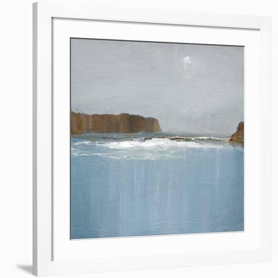 Lulworth Cove-Caroline Gold-Framed Art Print