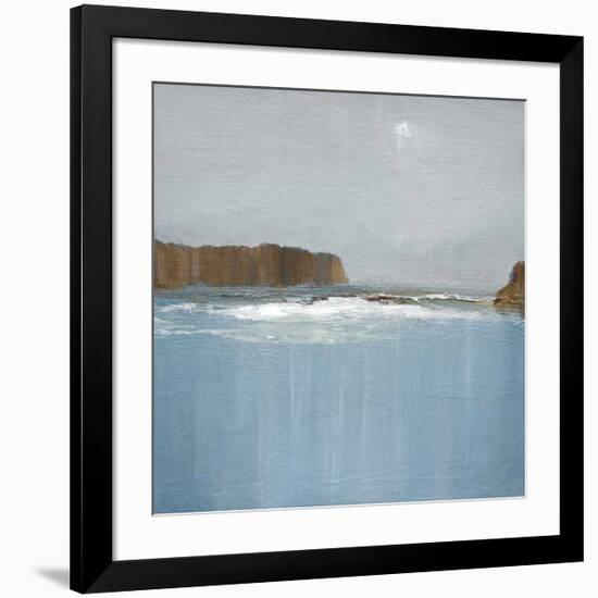 Lulworth Cove-Caroline Gold-Framed Art Print