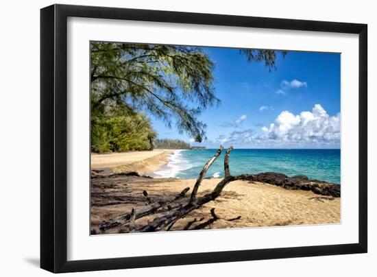 Lumahai Beach-Danny Head-Framed Photographic Print