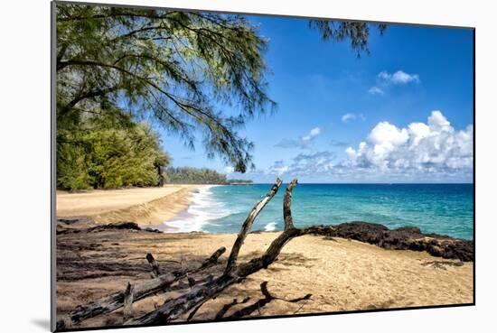 Lumahai Beach-Danny Head-Mounted Photographic Print