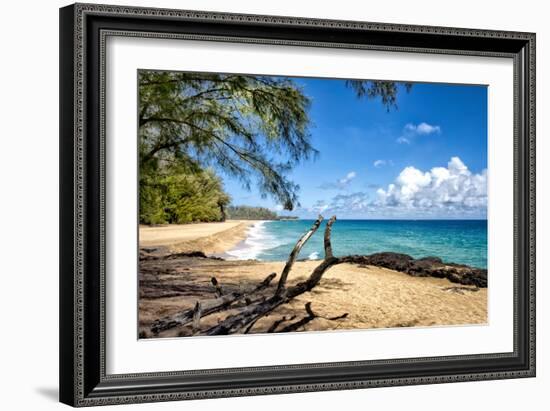 Lumahai Beach-Danny Head-Framed Photographic Print