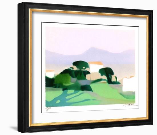 Lumière d'été-Alfred Defossez-Framed Limited Edition