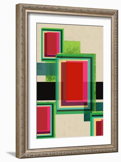 Luminous Merge-Rocket 68-Framed Giclee Print