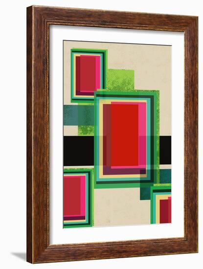 Luminous Merge-Rocket 68-Framed Giclee Print