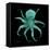 Luminous Octopus-Albert Koetsier-Framed Stretched Canvas