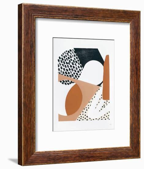 Luminous Tumble I Warm-Laura Marshall-Framed Art Print